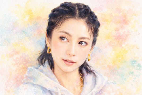 ギャザー顔